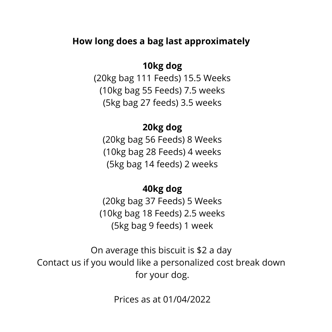 Mighty Mix Dog Biscuits - Family