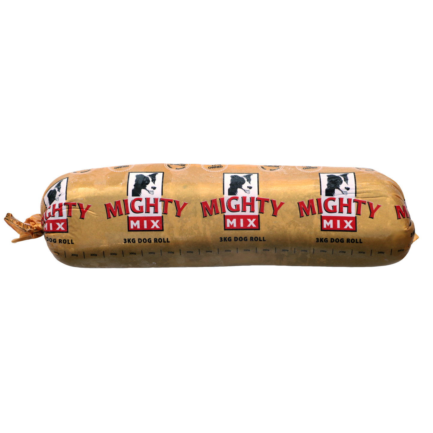 mighty mix, dog-food, font