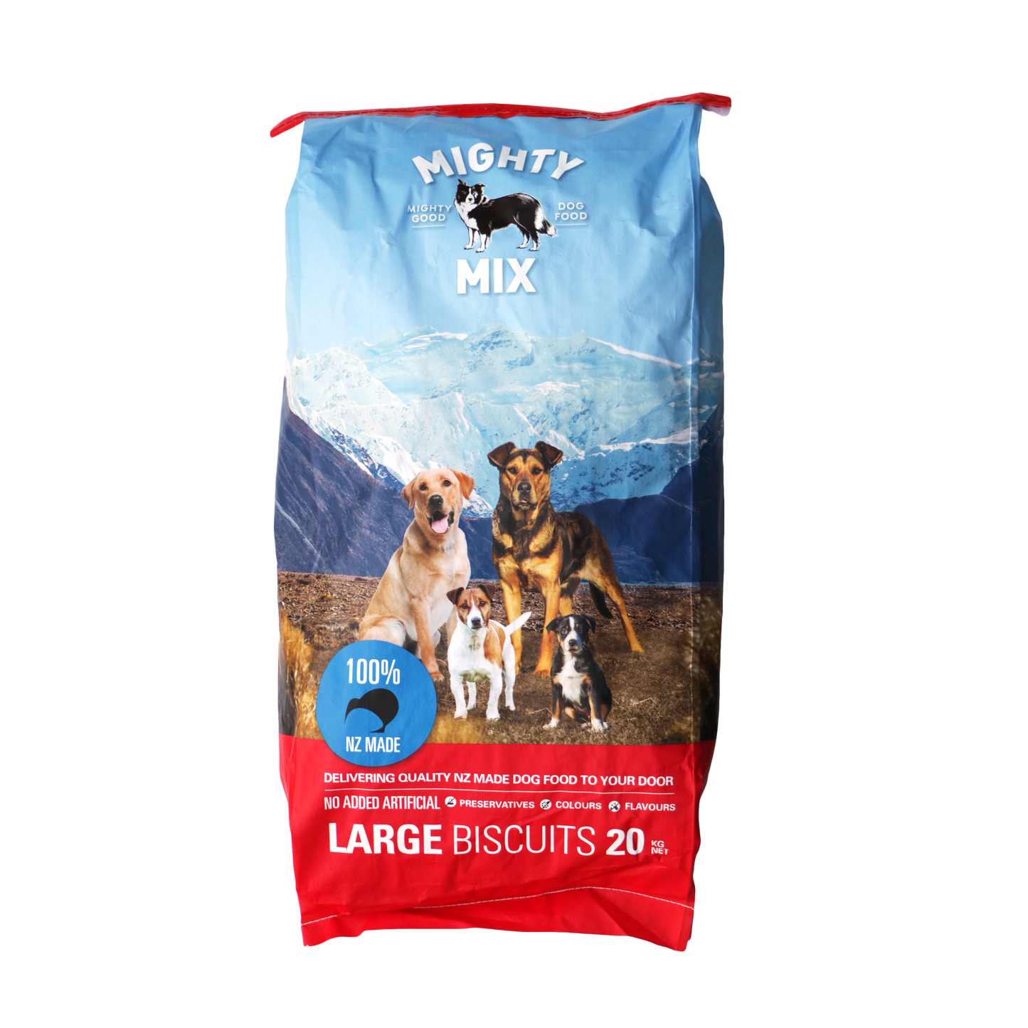 dog food- font