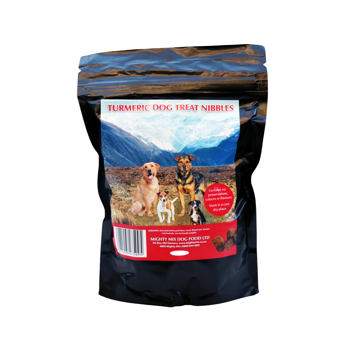 mighty mix, treats, font