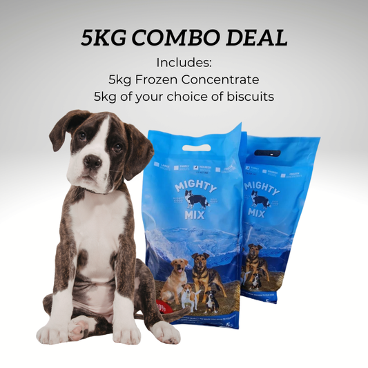5kg Combo Deal (5kg Frozen Concentrate & 5kg Biscuits)